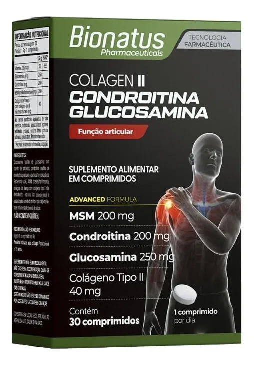 Colágeno II Bionatus 30 Comprimidos: Review Completo