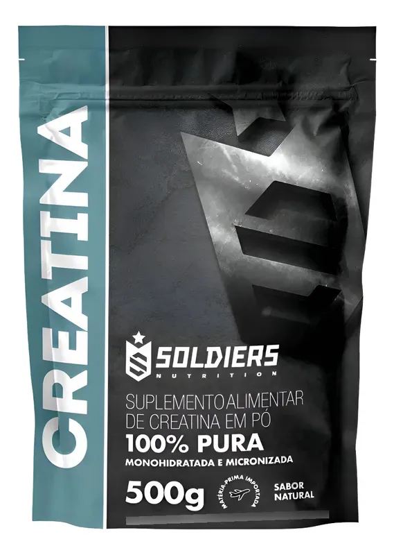 Creatina Soldiers Nutrition 500g: Review Completo