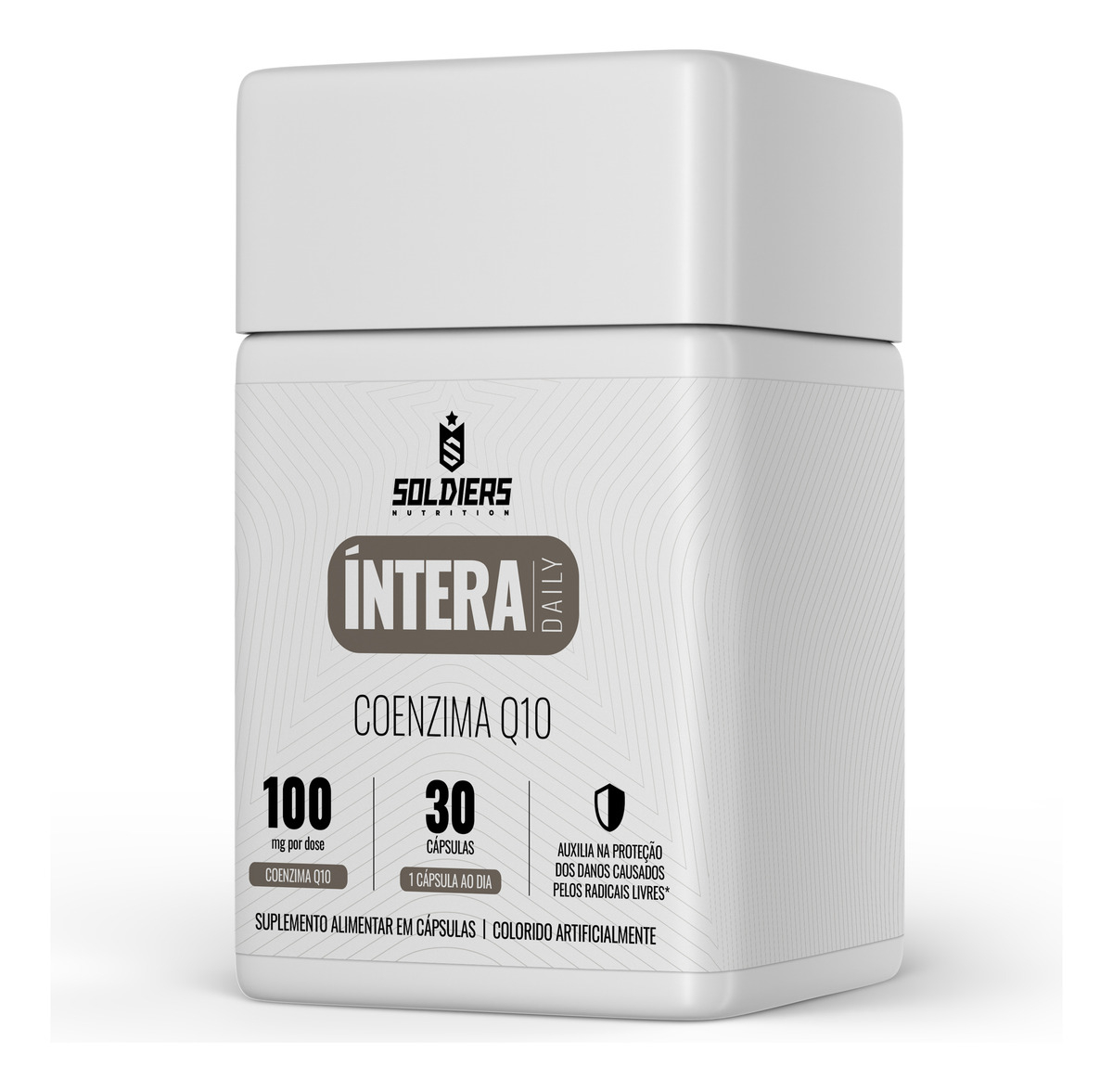 Coenzima Q10 Íntera Daily Soldiers Nutrition: Energia, Saúde Cardiovascular e Longevidade