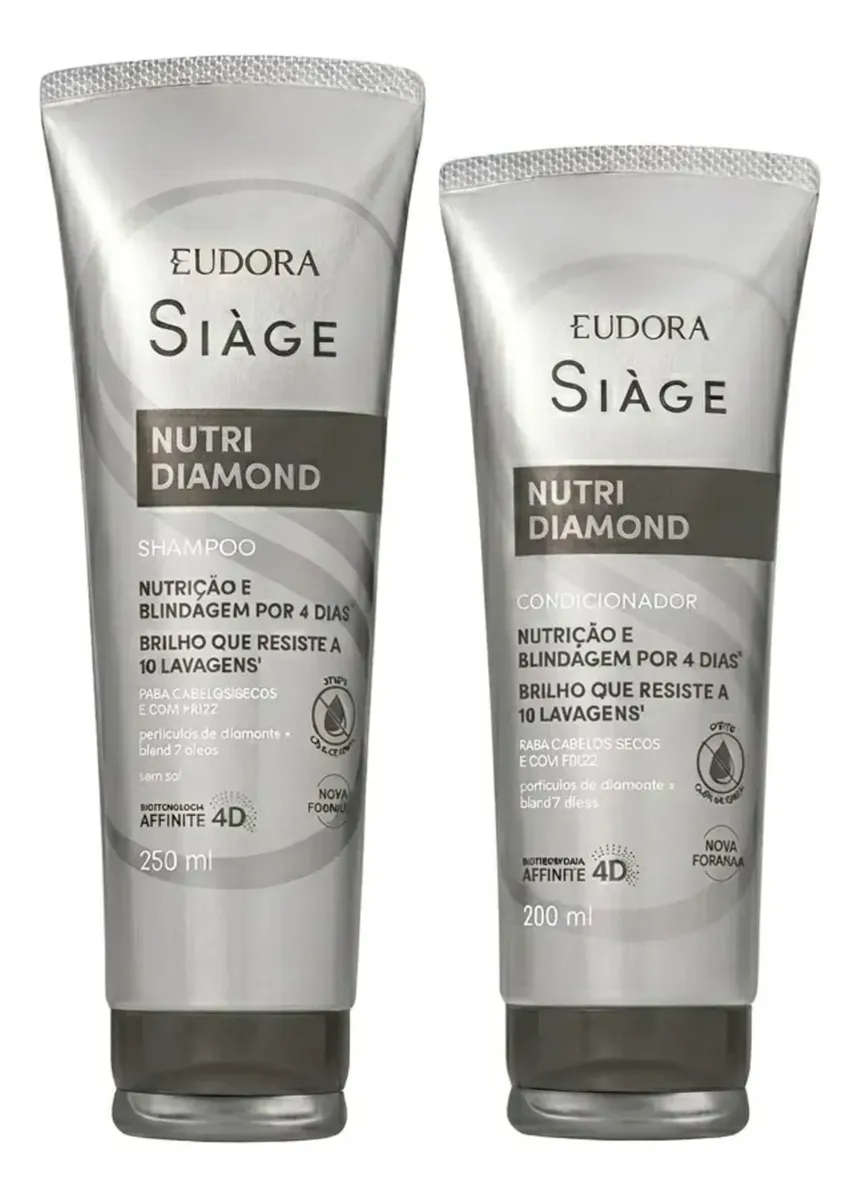 Combo Siàge Nutri Diamond Shampoo + Condicionador