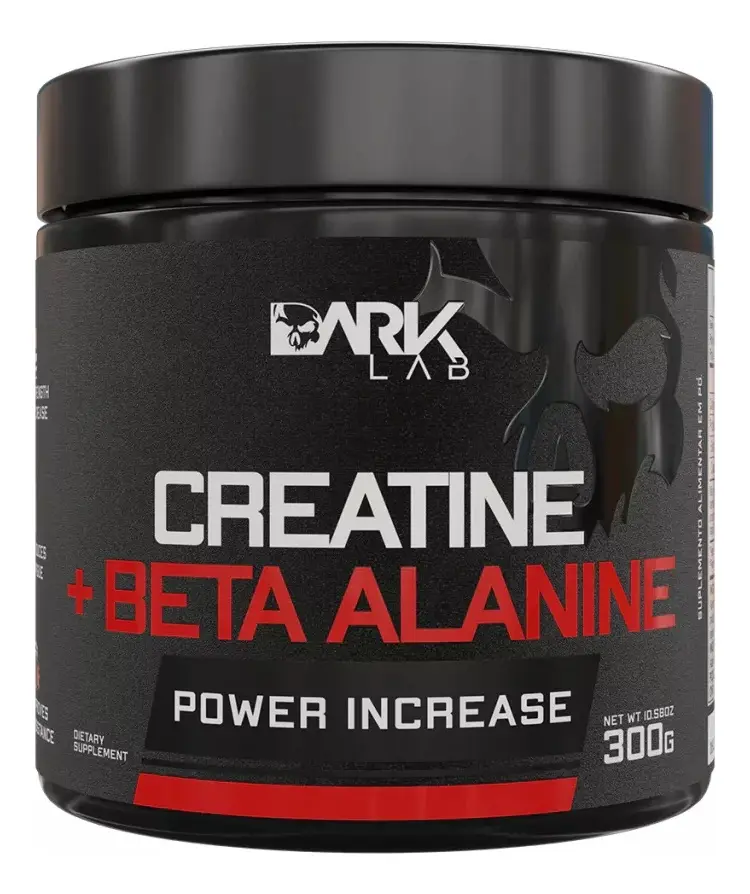 Creatina Pura + Beta Alanina Dark Lab 300g: O Combo Que Potencializa Qualquer Esporte