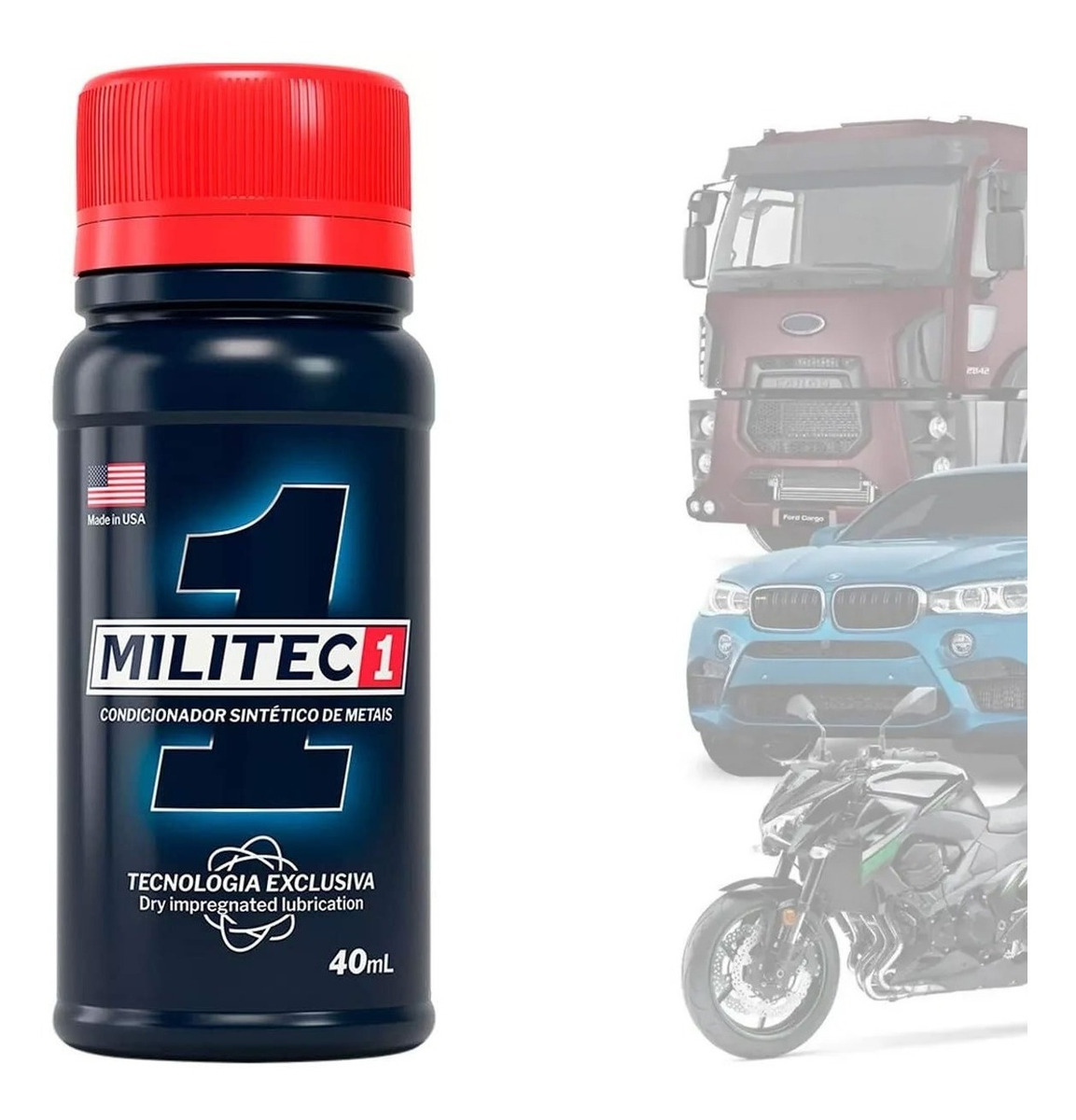 Militec-1 Condicionador De Metais Moto 40ml Original