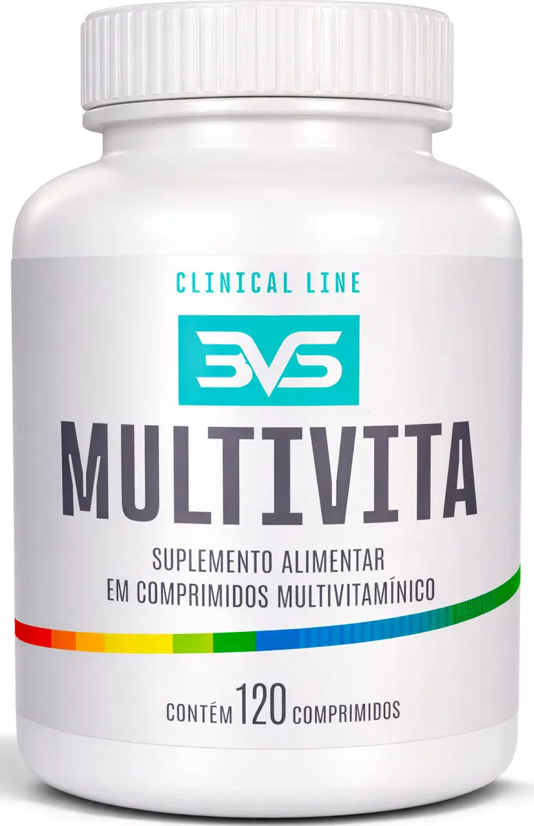 Multivitamínico de A a Zinco: Polivitamínico Completo com Fórmula Avançada e 120 Doses