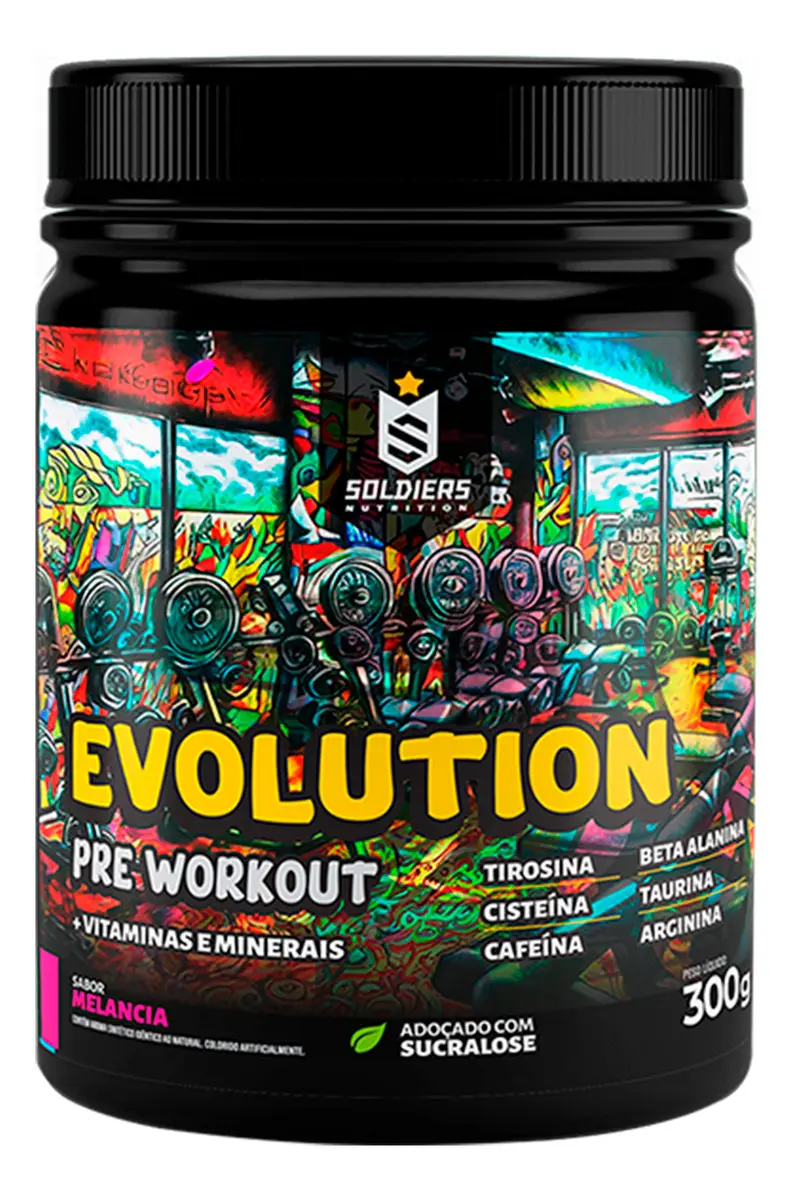 Evolution Workout Soldiers Nutrition Vale a Pena? Análise do Pré-Treino Termogênico Melancia