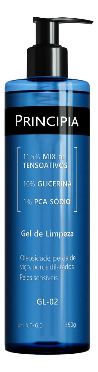 Principia GL-02: Gel de Limpeza Facial Gentil para Pele Sensível