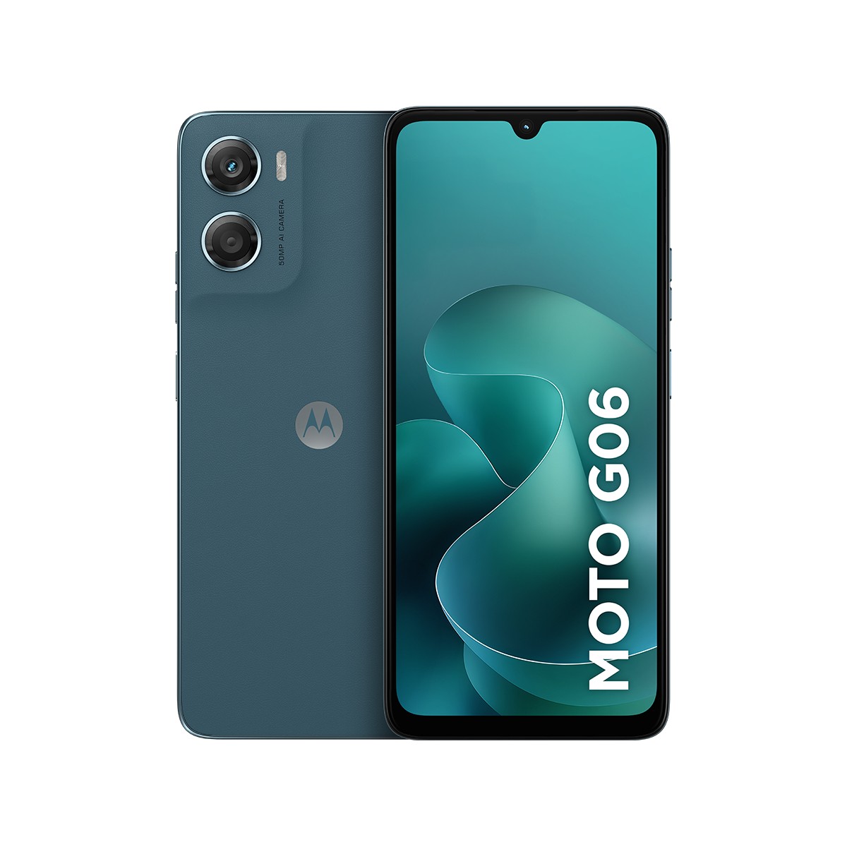 Smartphone Motorola Moto G06 - 128gb 12gb (4gb Ram + 8gb Ram Boost) E Camera 50mp Com Ai Bateria De 5200 Mah Tela 6.9 - Azul Marinho
