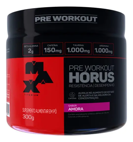 Horus Max Titanium Vale a Pena? O Pré-Treino Nacional Mais Honesto do Mercado