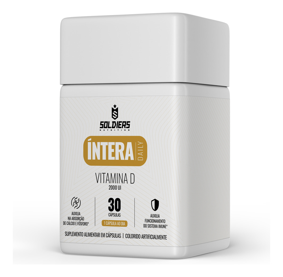 Vitamina D Íntera Daily Soldiers Nutrition: Guia Completo para Imunidade, Ossos e Bem-estar